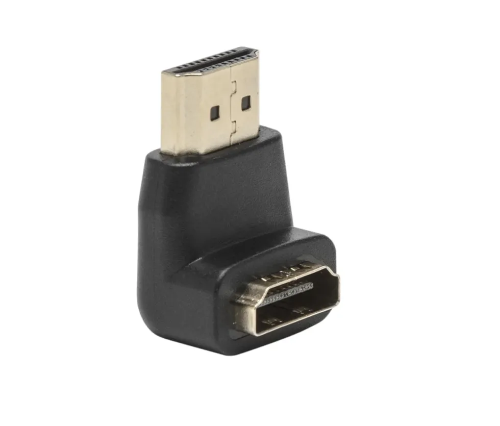 HDMI-vinkeladapter Nedåtvinklad