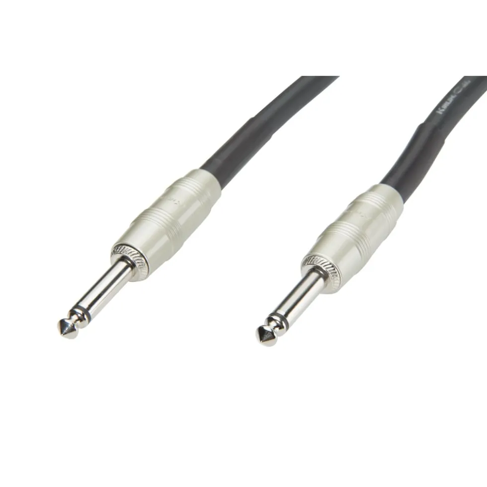 Högtalarkabel 6,3 mm 1,5 m