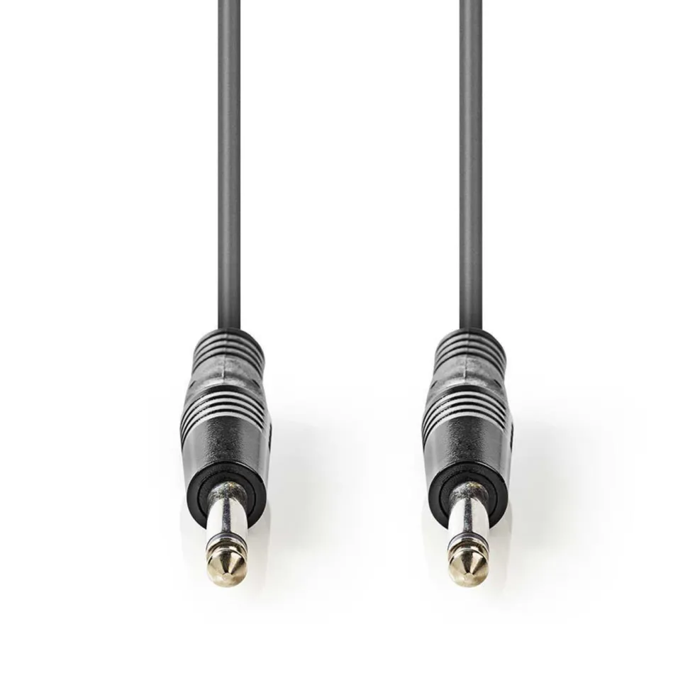 Högtalarkabel 6,3 mm 5 m