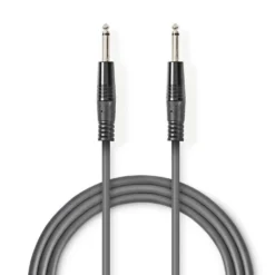 Högtalarkabel 6,3 mm 5 m