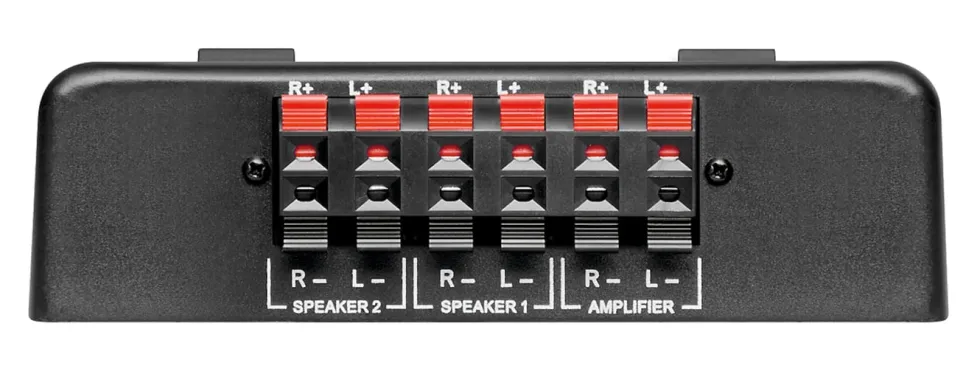 Högtalarswitch 1 till 2