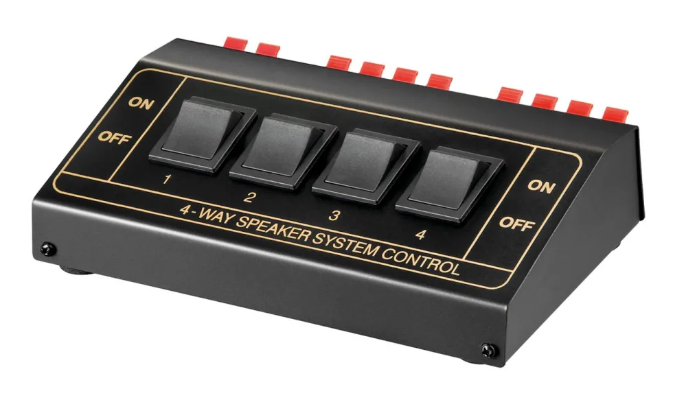 Högtalarswitch 1 till 4