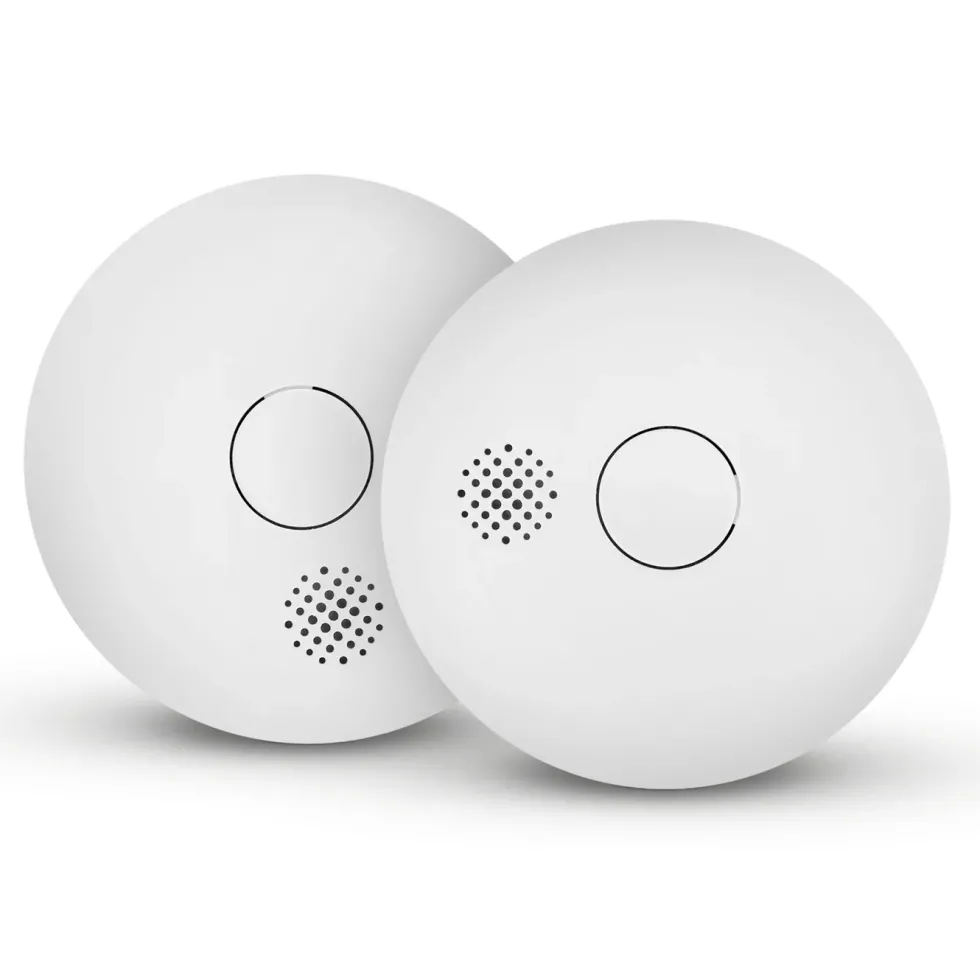 Housegard Luma Trådlös brandvarnare 2-pack Vit