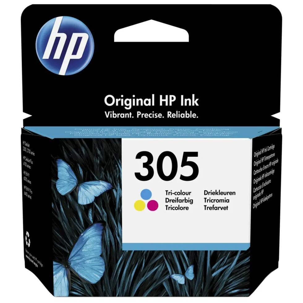 HP 305 Bläckpatron Flera färger