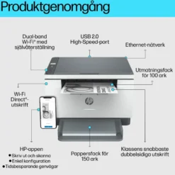 HP LaserJet MFP M234dw multifunktionsskrivare Trådlös
