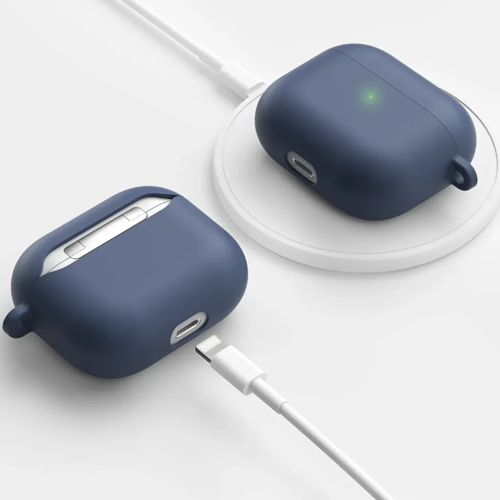 HybridShell AirPods Series 3-fodral (2021) Blå