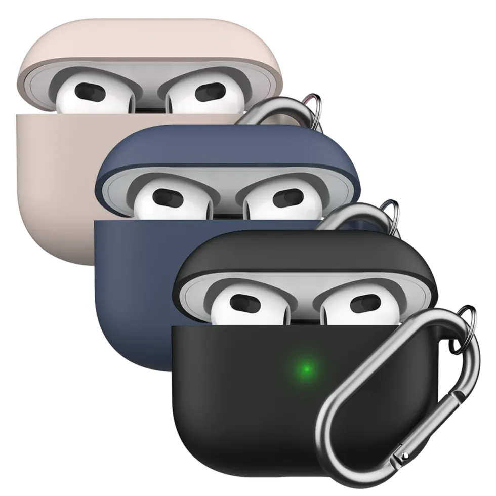 HybridShell AirPods Series 3-fodral (2021) Blå