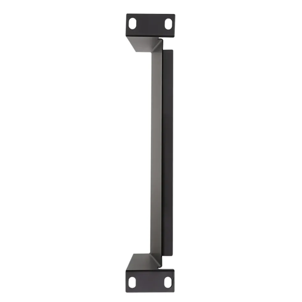 10"-hylla Svart 1U