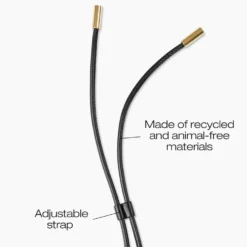 IDEAL OF SWEDEN Vegan Leather Phone Strap Svart