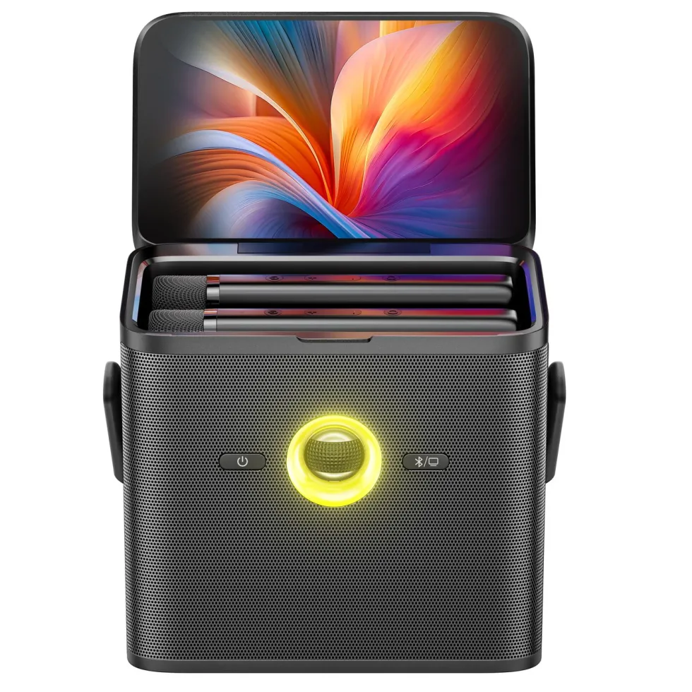 Ikarao Shell S3 Bärbar karaokemaskin med 7" HD-skärm