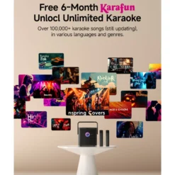 Ikarao Shell S3 Bärbar karaokemaskin med 7
