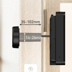 Imou VD1 smart dörrtitthål med kamera Svart