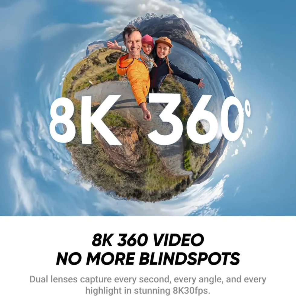 Insta360 X4 Air 8K 360-kamera Starter Bundle