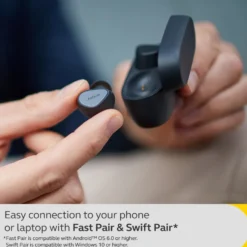 Jabra Elite 4 Trådlösa hörlurar Navy
