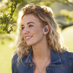 Jabra Elite 4 Trådlösa hörlurar Navy