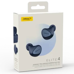 Jabra Elite 4 Trådlösa hörlurar Navy