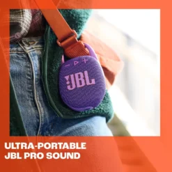 JBL Clip 5 Portabel Bluetooth-högtalare Blå