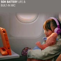 JBL JR320BT Trådlösa hörlurar med volymbegränsning Blå