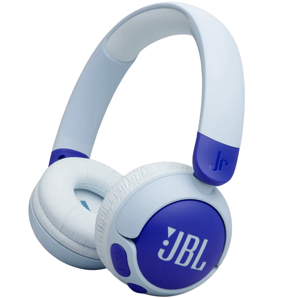 JBL JR320BT Trådlösa hörlurar med volymbegränsning Blå