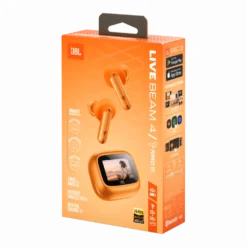 JBL Live Beam 4 trådlösa in-ear-hörlurar Orange