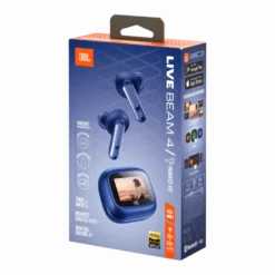 JBL Live Beam 4 trådlösa in-ear-hörlurar Blue