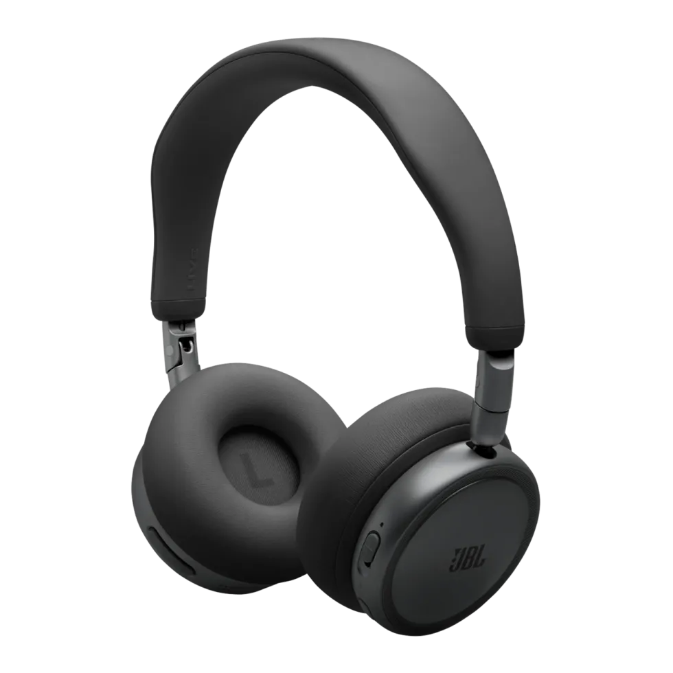 JBL Live 680NC trådlösa on-ear-hörlurar Black