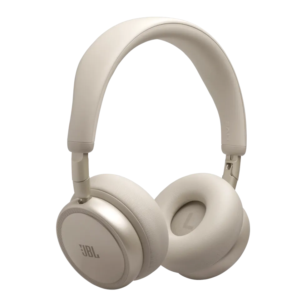 JBL Live 680NC trådlösa on-ear-hörlurar Champagne