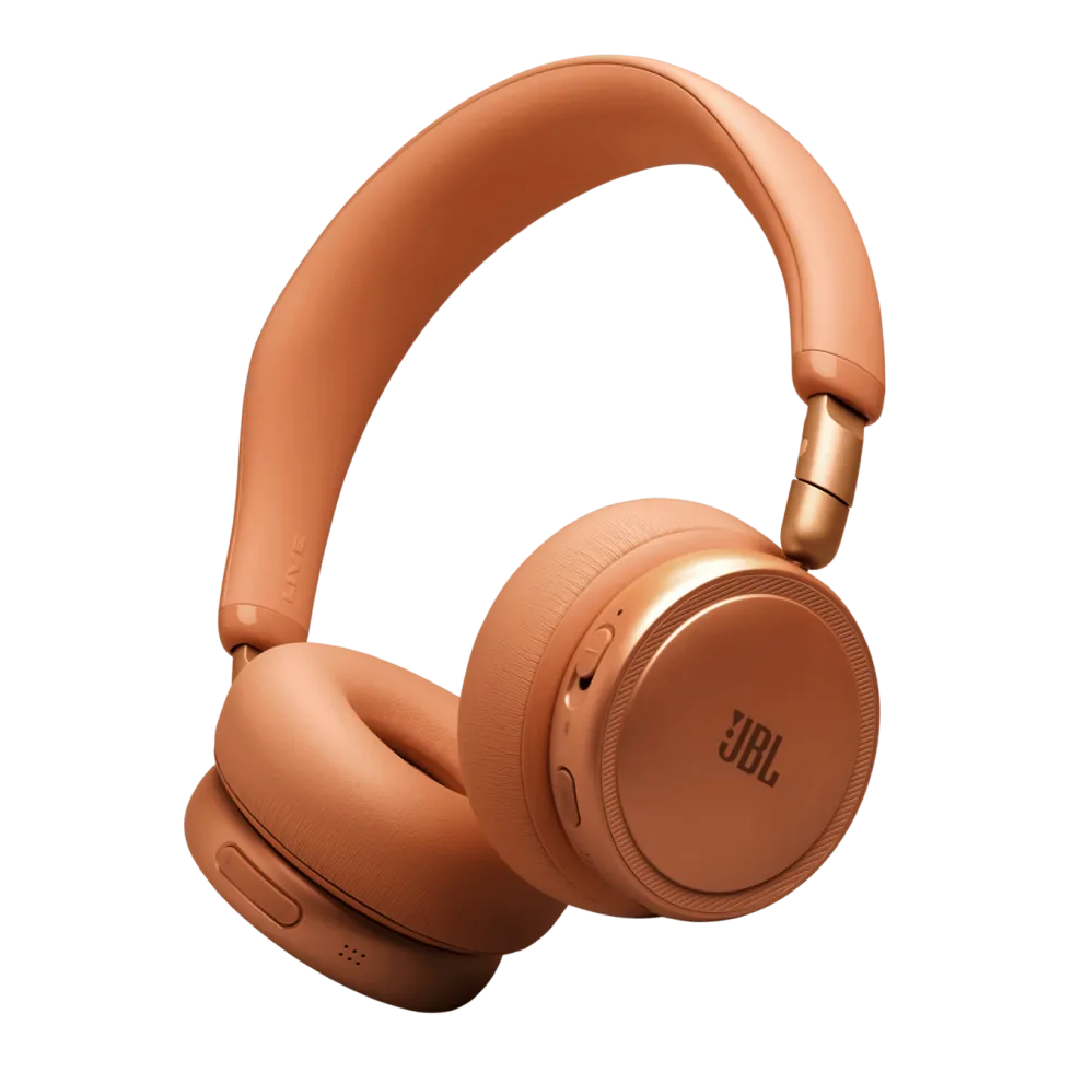 JBL Live 680NC trådlösa on-ear-hörlurar Orange