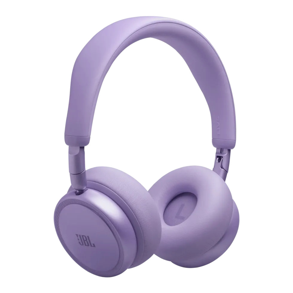 JBL Live 680NC trådlösa on-ear-hörlurar Purple