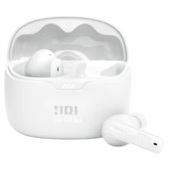 JBL Tune Beam Trådlösa hörlurar med aktiv brusreducering Vit