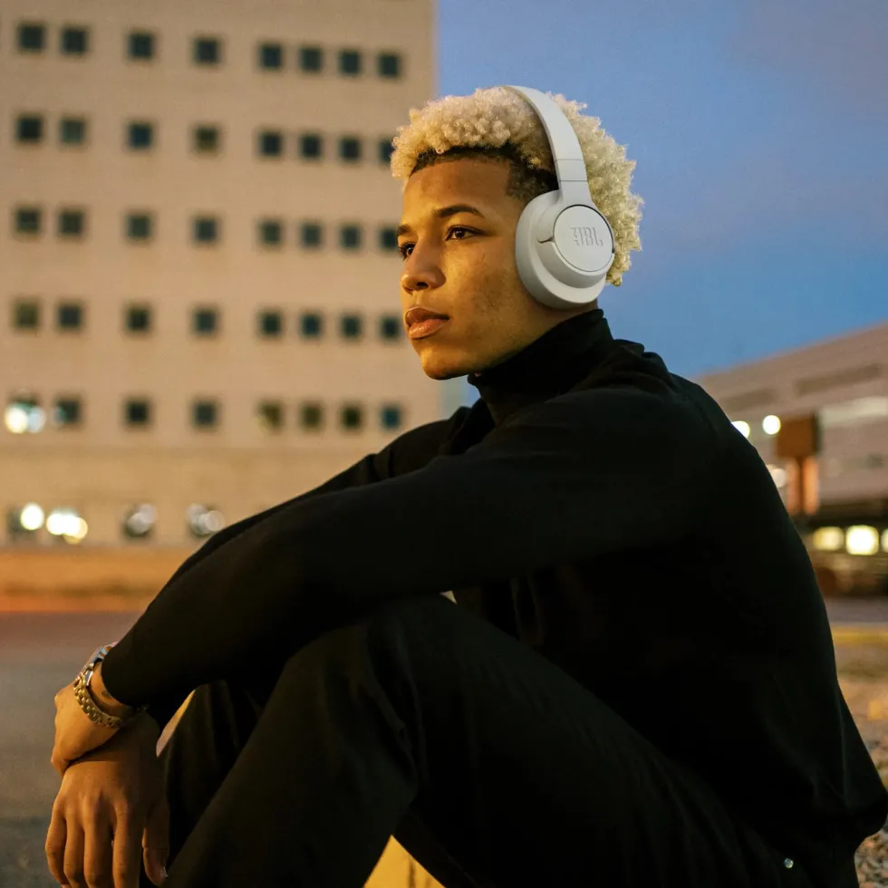JBL Tune 720BT Trådlösa hörlurar Vit