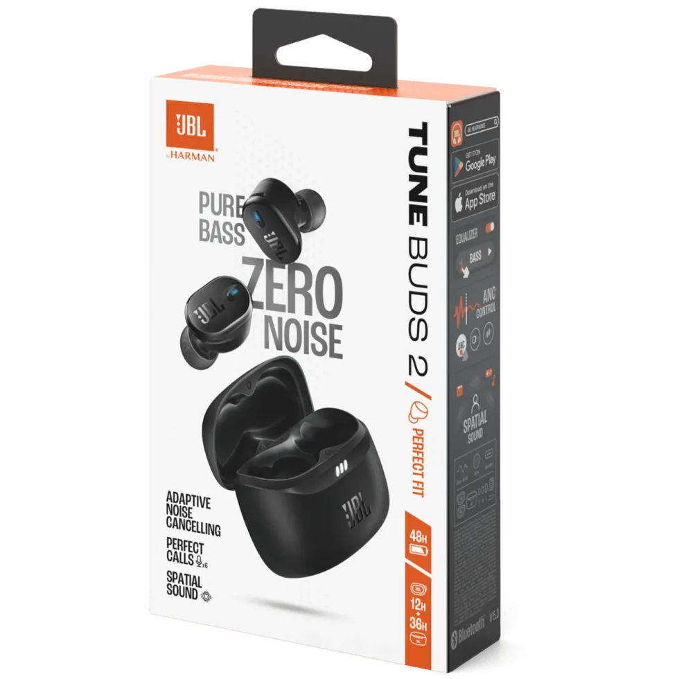 JBL Tune Buds 2 Svart