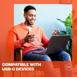 JBL Tune 310C Hörlurar med USB-C Svart