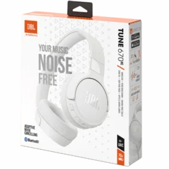 JBL Tune 670 NC Trådlösa hörlurar Vit