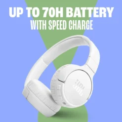 JBL Tune 670 NC Trådlösa hörlurar Vit