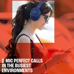 JBL Tune 780NC Trådlösa over-ear-hörlurar med aktiv brusreducering Svart
