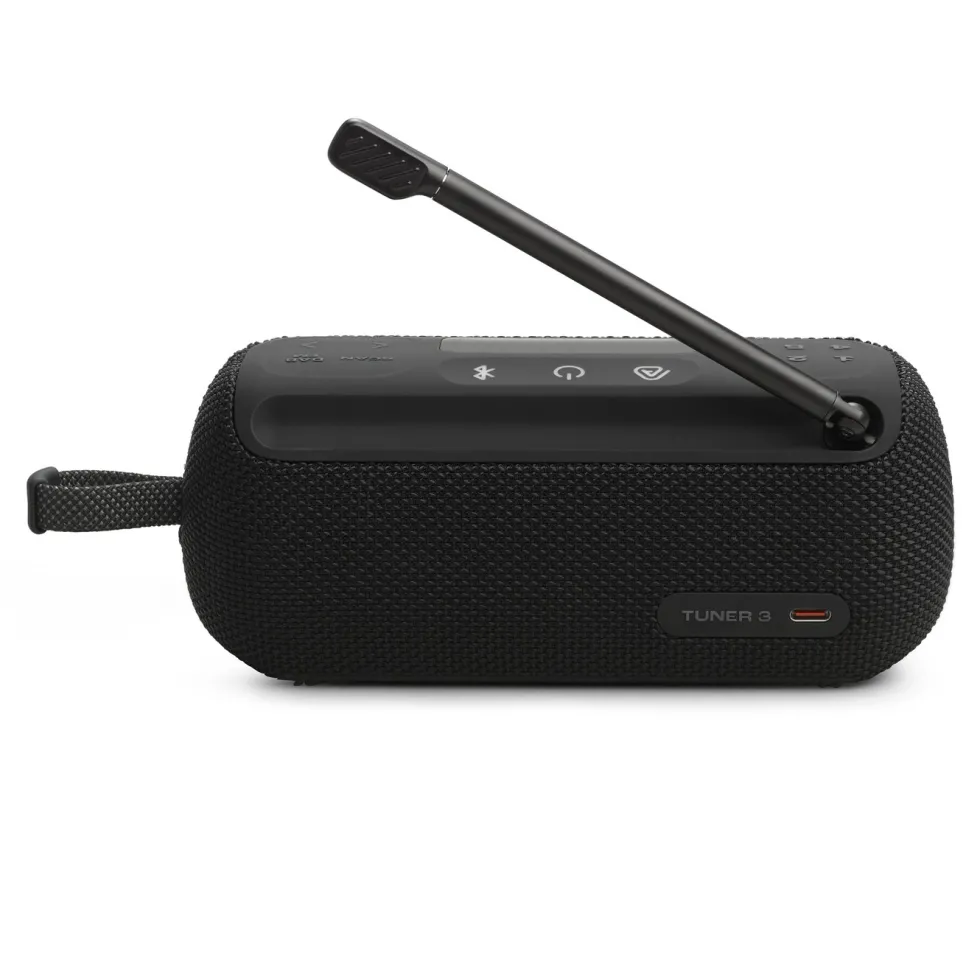 JBL Tuner 3 Portabel DAB/FM-radio Svart