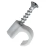 Kabelklammer för rund kabel 7-10 mm 10-pack