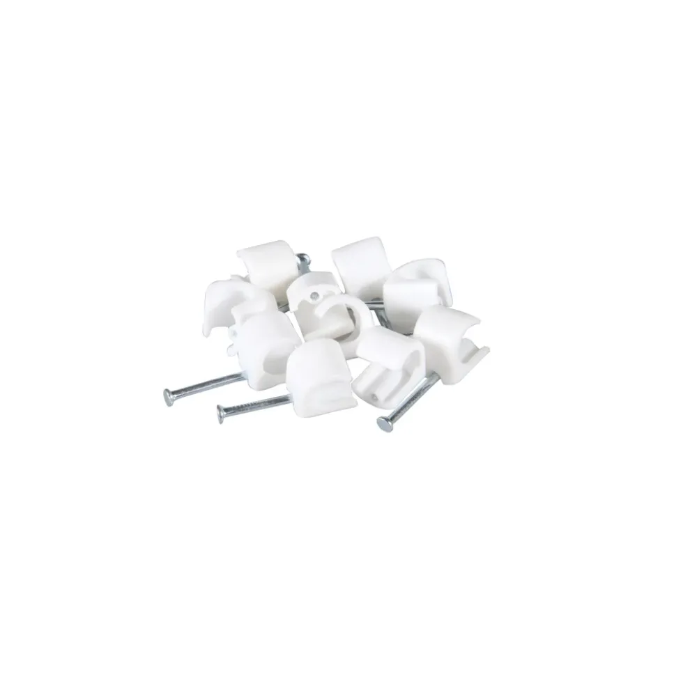 Kabelklammer för rund kabel 10-14 mm 10-pack