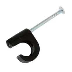 Kabelklammer för rund kabel 7-10 mm 100-pack svart