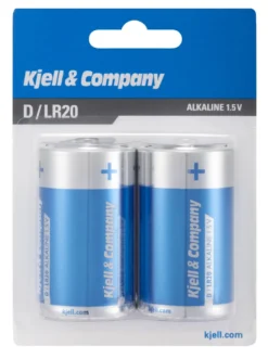Kjell & Company D-batterier (LR20) 2-pack