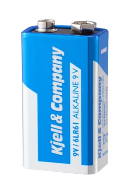 Kjell & Company 9 V-batterier (PP3) 2-pack