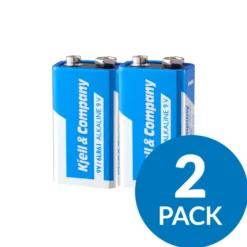 Kjell & Company 9 V-batterier (PP3) 2-pack