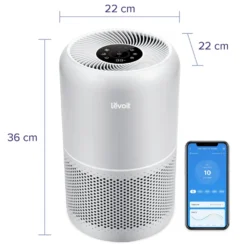 Levoit Core 300S Pro Smart luftrenare Vit