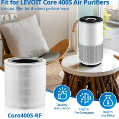 Levoit Core 400S 3-stegsfilter