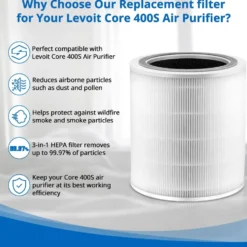 Levoit Core 400S 3-stegsfilter