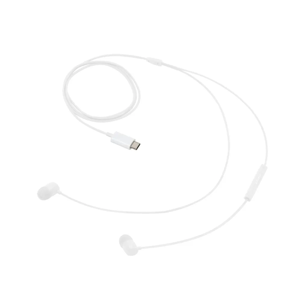 Linocell Bullets USB-C-Hörlurar Vit