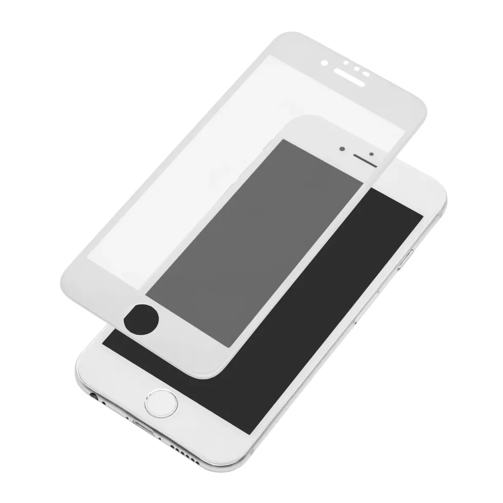 Linocell Elite Extreme Curved Skärmskydd för iPhone 6, 7 och 8 Vit