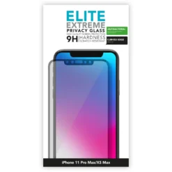 Linocell Elite Extreme Privacy Glass Skärmskydd för iPhone 11 Pro Max/Xs Max