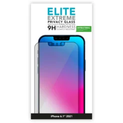 Linocell Elite Extreme Privacy Glass Skärmskydd för iPhone 13, 13 Pro, 14, 16e och 17e